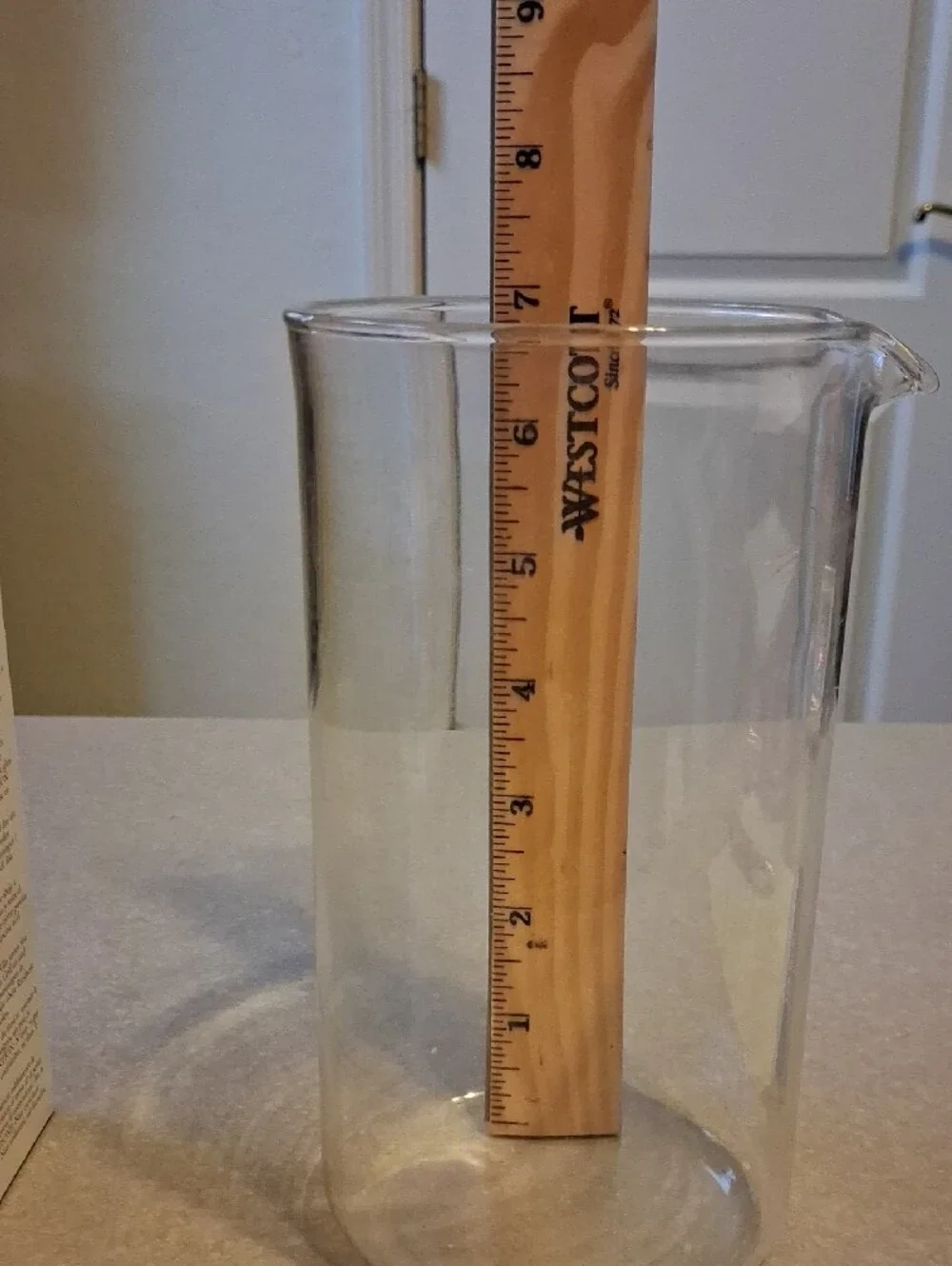 Bodum Clear Glass Carafe New In Box